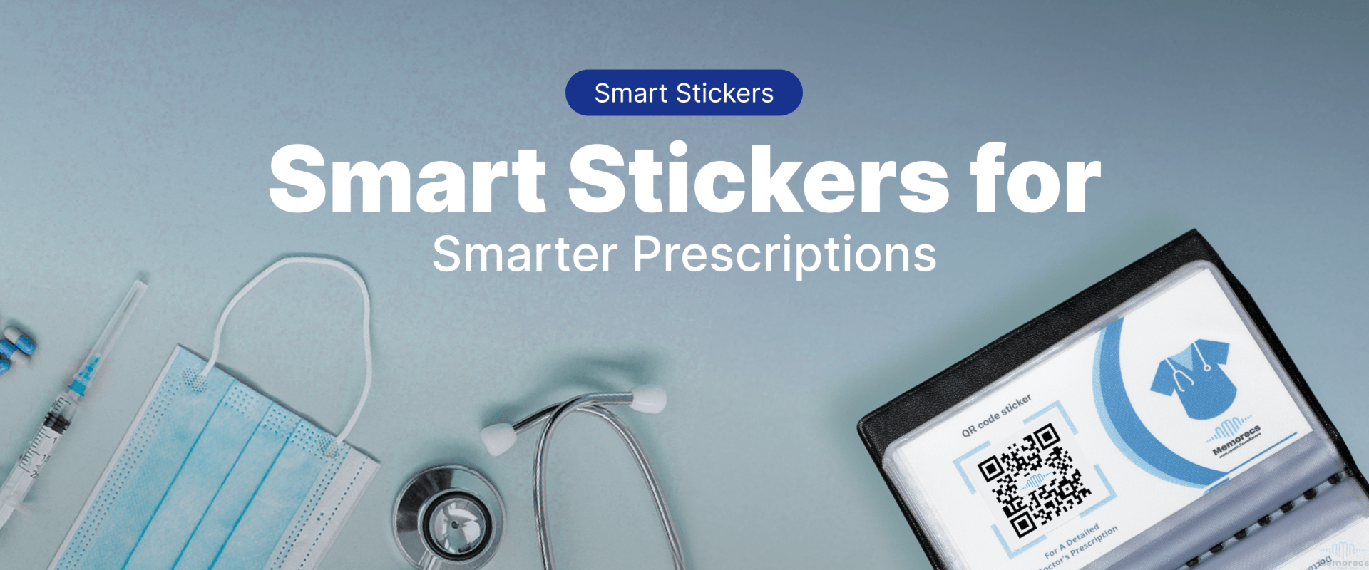 ⁠Smart QR Card Holder